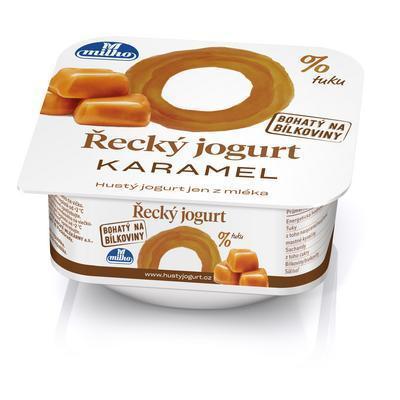 JOGURT GRÉCKY 0% KARAMEL 140g MILKO