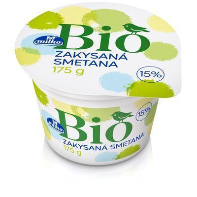 SMOTANA KYSLÁ BIO 15% 175g MILKO