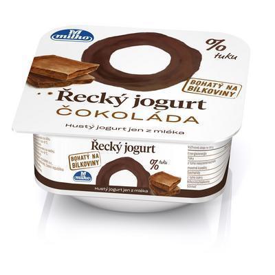 JOGURT GRÉCKY ČOKOLÁDA 140g MILKO
