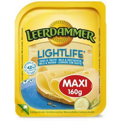 SYR LEERDAMMER LIGHTLIFE PLÁTKY 160g