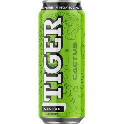 NÁPOJ ENERGETICKÝ TIGER CACTUS 0.5l PLECH VRATNÝ OBAL