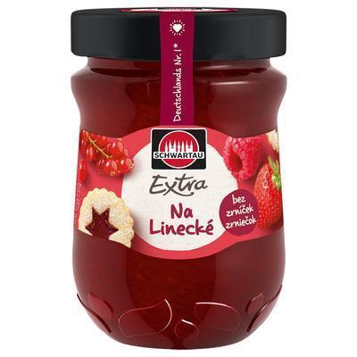 DŽEM ČERVENÉ OVOCIE 340g EXTRA SCHWARTAU