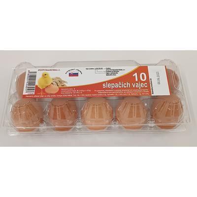 VAJCIA SLEPAČIE 10ks "M"/OBOHATENÝ KLIETKOVÝ CHOV/ SPOHYPO