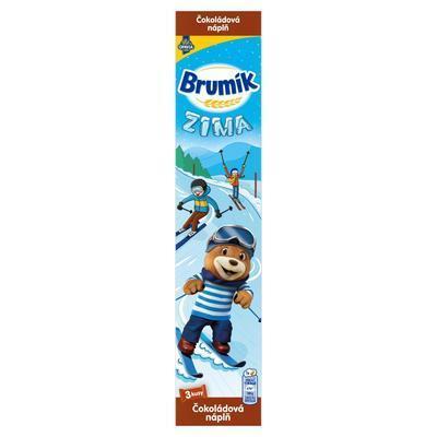 PEČIVO JEMNÉ BRUMÍK ČOKOLÁDOVÁ NÁPLŇ 90g