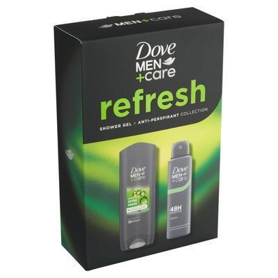 BALÍČEK DARČ. DOVE MEN EXTRA FRESH BASE /SPRCH. GÉL 250ml + DEO 150ml/ KAZETA