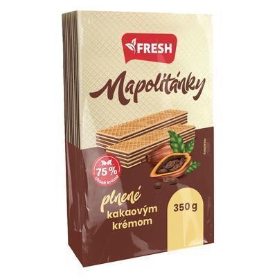 OBLÁTKY NAPOLITÁNKY S KAKAOVÝM KRÉMOM 350g FRESH