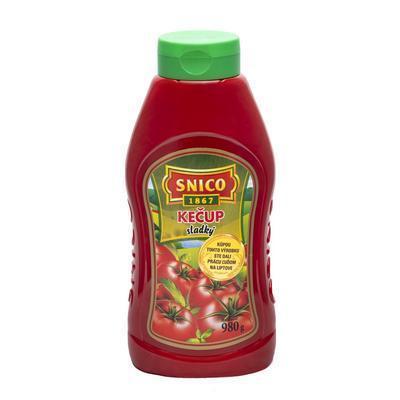 KEČUP SLADKÝ 980g SNICO PLAST