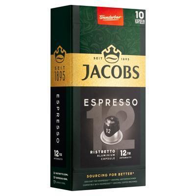 KÁVA MLETÁ KAPS ESPRESSO RISTRETTO 12 10CAP. 52g JACOBS