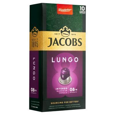 KÁVA MLETÁ KAPS LUNGO INTENSO 8 10CAP. 52g JACOBS