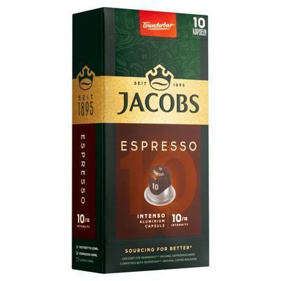 KÁVA MLETÁ KAPS ESPRESSO INTENSO 10 10CAP. 52g JACOBS