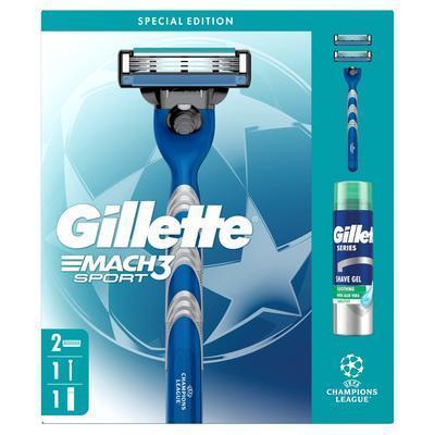 BALÍČEK DARČ. GILLETTE MACH3 SPORT STROJČEK + 2NH + GILLETTE SOOTHING GEL 200ML