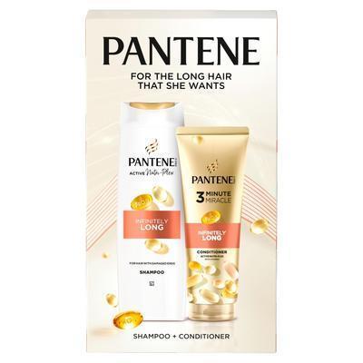 BALÍČEK DARČ. PANTENE INFINITELY LONG ŠAMPÓN 400ml + 3MM 220ml