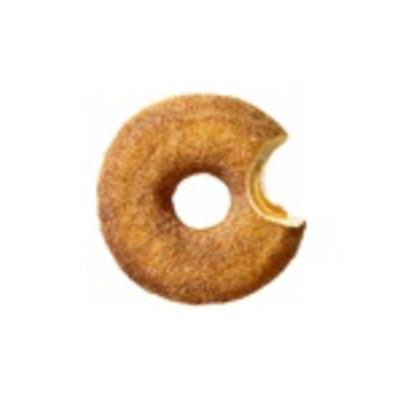 MRAZENÝ DONUT ŠKORICOVÝ S JABLKOVOU NÁPLŇOU 65g