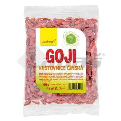 SUŠENÉ OVOCIE GOJI - KUSTOVNICA ČÍNSKA 100g WOLFBERRY