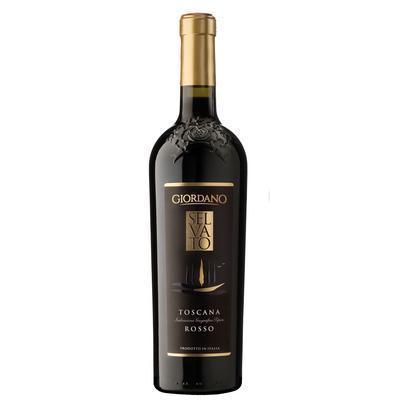 VÍNO TOSCANA ROSSO IGT SELVATO 0.75l GIORDANO ČERVENÉ Taliansko