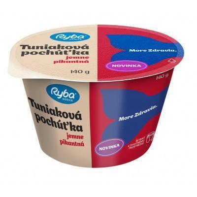 POCHÚŤKA TUNIAKOVÁ JEMNE PIKANTNÁ 140g RYBA