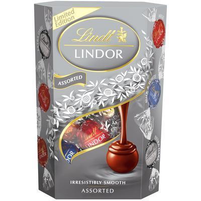 DEZERT LINDOR SILVER BAG 200g PRALINKY MIX