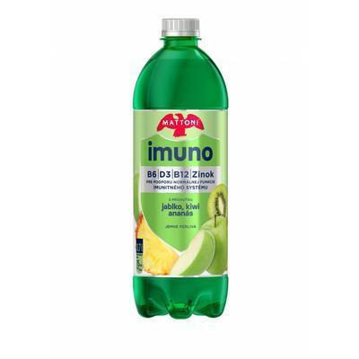 VODA MINERÁLNA MATTONI IMUNO JABLKO&KIWI&ANANAS 0.7l PET VRATNÝ OBAL