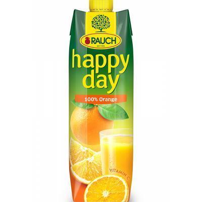 DŽÚS POMARANČ 100% 1l HAPPY DAY RAUCH