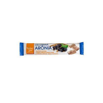 SUŠIENKY ARÓNIA CELOZRNNÉ ČIERNA RÍBEZĽA 65g NATURE LINE