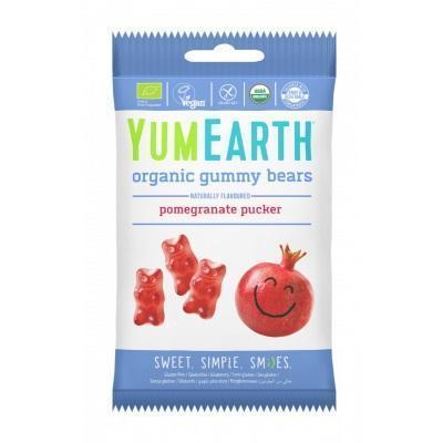CUKRÍKY BIO YUM EARTH OVOCNÉ VEGAN ŽELÉ MACKOVIA 50g