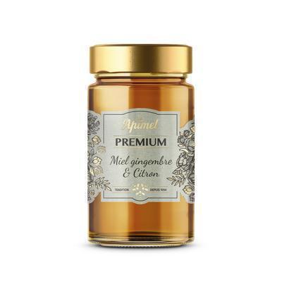 MED PREMIUM ZÁZVOROVÝ 450g APIMEL