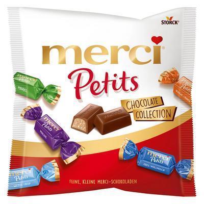 CUKRÍKY ČOKOLÁDOVÉ MERCI PETITS CHOCOLATE 125g
