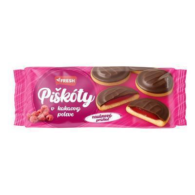 PIŠKÓTY MALINA 130g FRESH
