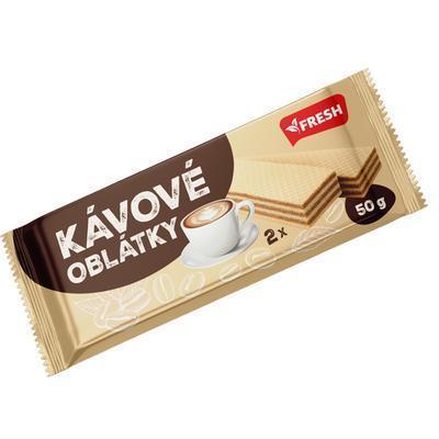OBLÁTKY KÁVOVÉ 50g FRESH