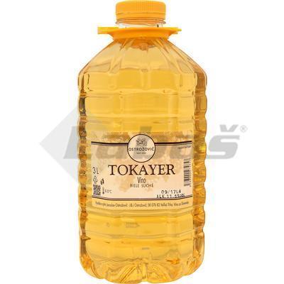 VÍNO TOKAYER 3l BIELE SUCHÉ OSTROŽOVIČ