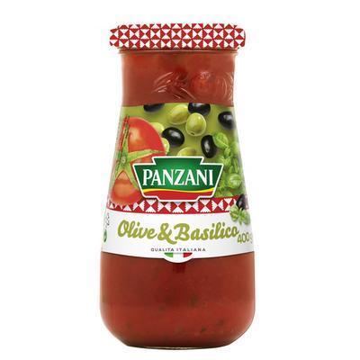 OMÁČKA OLIVE & BASILICO 400g PANZANI