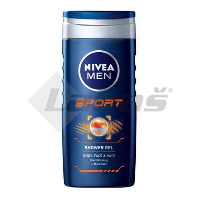 GÉL SPRCHOVÝ NIVEA MEN SPORT 3v1 250ml PÁNSKY