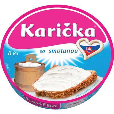 SYR KARIČKA SO SMOTANOU 125g TROJ.