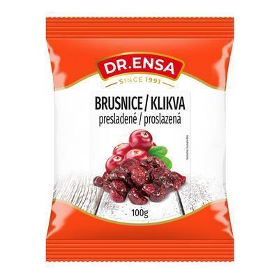 BRUSNICE SUŠENÉ PRESLADENÉ 100g DR.ENSA