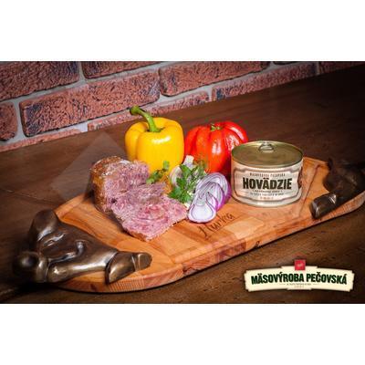 HOTOVÉ JEDLO HOVÄDZIE MÄSO VO VLASTNEJ ŠŤAVE 410g HURKA