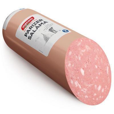 SALÁMA PARIZER PA cca 2200g ET /VÁHA/ 44% PODIEL MÄSA MECOM BEZLEP