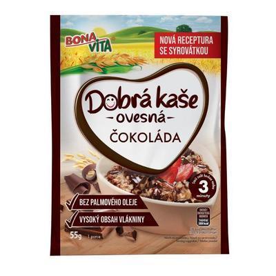 KAŠA OVSENÁ ČOKOLÁDA 55g DOBRÁ KAŠA