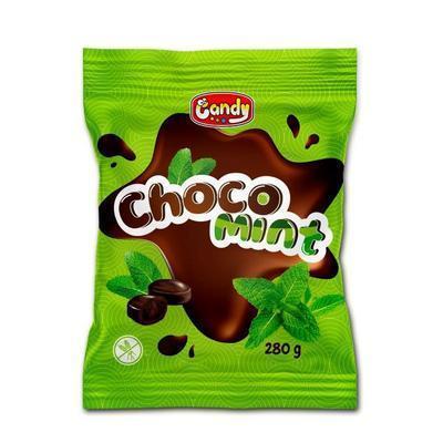 CUKRÍKY FURÉ CHOCO MINT ČOKOLÁDOVO-MÄTOVÉ 280g TOL
