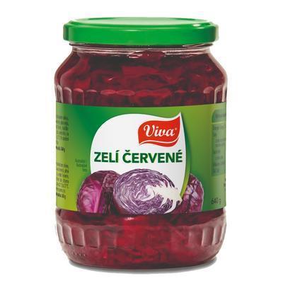 KAPUSTA ČERVENÁ 640g / PP 360g VIVA