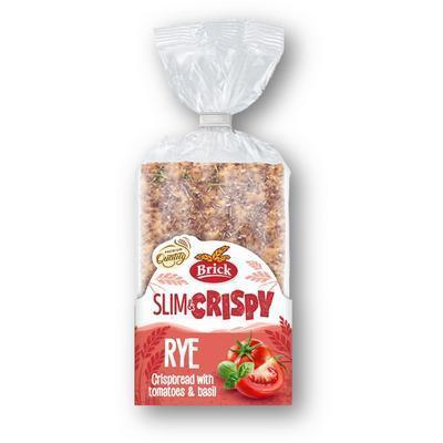 CHLEBÍK BRICK CRISPY RAŽNÝ S PARADAJKOU A BAZALKOU 130g