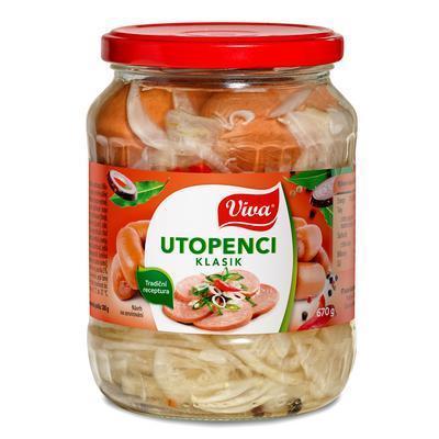 UTOPENCI KLASIK 670g / PP 385g PT SERVIS KONZER. VIVA