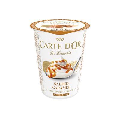 DEZERT Z KYSLEJ SMOTANY CARTE D’OR SLANÝ KARAMEL 140g OLMA