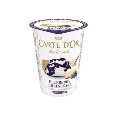 DEZERT Z KYSLEJ SMOTANY CARTE D’OR ČUČORIEDKA-CHEESECAKE 140g OLMA