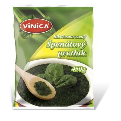 MRAZENÝ ŠPENÁTOVÝ PRETLAK 450g VINICA