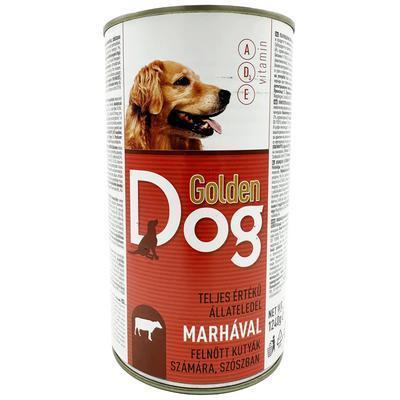 KONZERVA PES HOVÄDZIA 1240g GOLDEN DOG