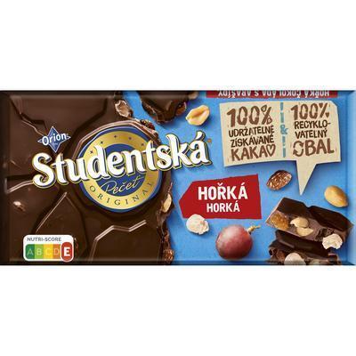 ČOKOLÁDA ŠTUDENTSKÁ PEČAŤ HORKÁ 170g