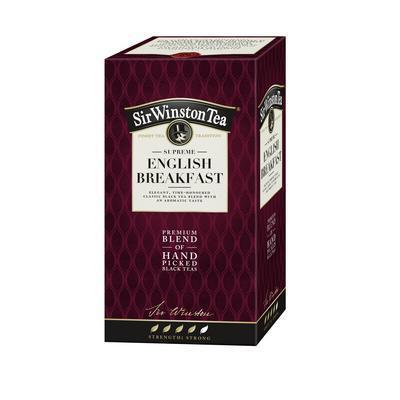 ČAJ ČIERNY SIR WINSTON SUPREME ENGLISH BREAKFAST 36g HB TEEKANNE