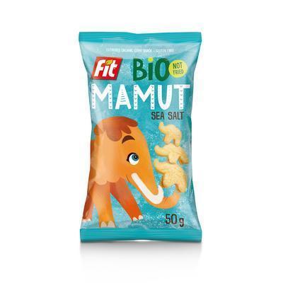 SNACK BIO MAMUT MORSKÁ SOĽ 50g BEZLEP