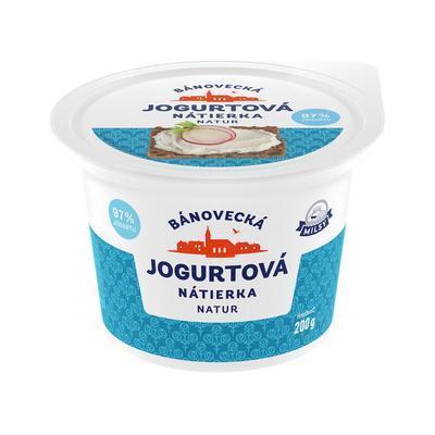 NÁTIERKA BÁNOVECKÁ JOGURTOVÁ 200g MILSY