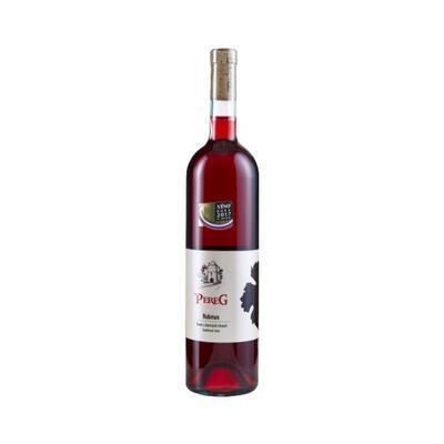 VÍNO RUBINUS ROSÉ 0.75l RUŽOVÉ PEREG